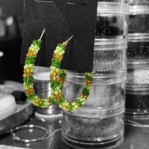 St. Patrick’s Day ☘️ Handmade Earrings